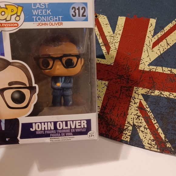Funko Other - NWB John Oliver Funko Pop W Box Protector